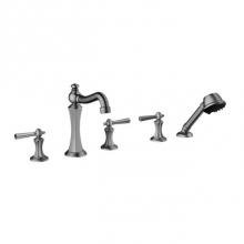 Santec 4955DI75-TM - TRIM - Roman Tub Filler with Hand Shower