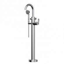 Santec 5094VC10-TM - TRIM - Floor Mount Tub Filler with Hand Shower