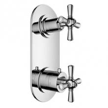 Santec 7199PF10-TM - TRIM (Non-Shared Function) - 1/2'' Thermostatic Trim with Volume Control and 3-Way Diver