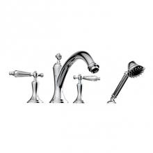 Santec 9555KT10-TM - TRIM - Roman Tub Filler with Hand Shower