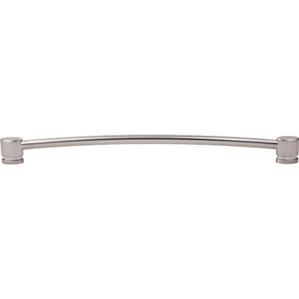 Oval Thin Pull 12 Inch (c-c) Brushed Satin Nickel