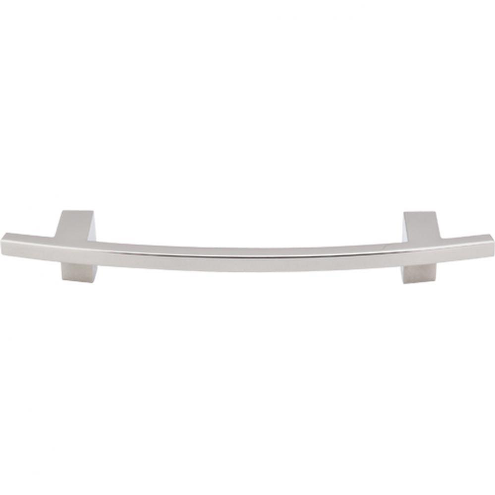 Slanted Pull 5 Inch (c-c) Polished Nickel