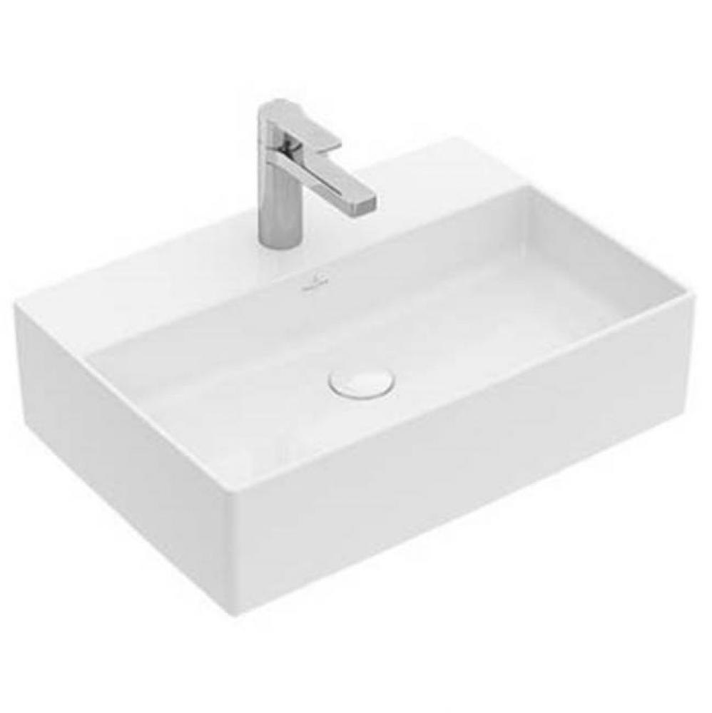 Memento 2.0 Surface-mounted washbasin 19 5/8'' x 16 1/2'' (500 x 420 mm) singl