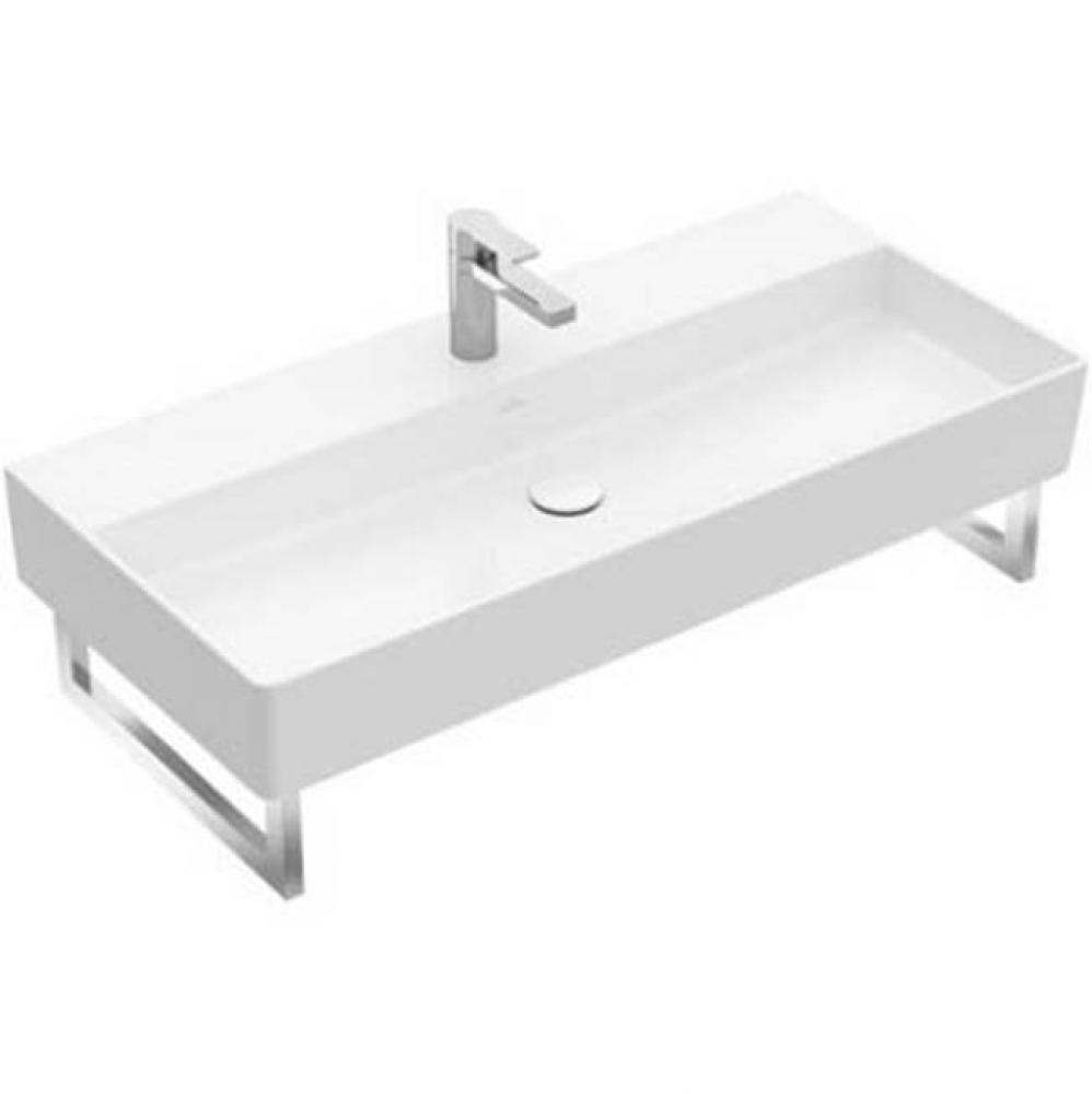 Memento 2.0 Washbasin 39 3/8'' x 18 1/2'' (1000 x 470 mm) 8'' wide s