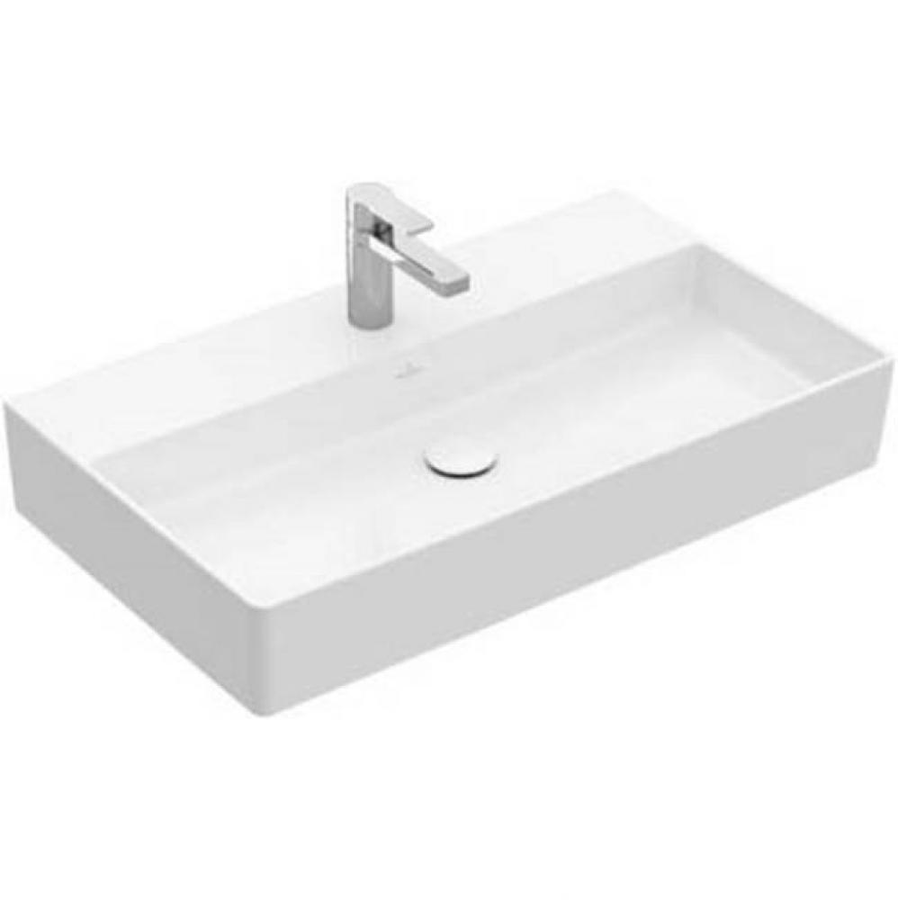 Memento 2.0 Washbasin 31 1/2'' x 18 1/2'' (800 x 470 mm) ground single hole