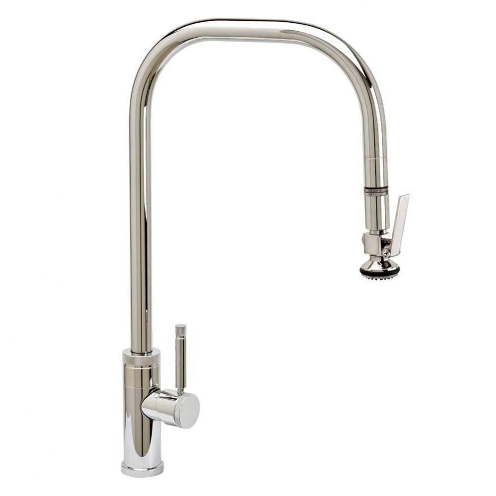 Waterstone Fulton Industrial Extended Reach Plp Faucet - Lever Sprayer