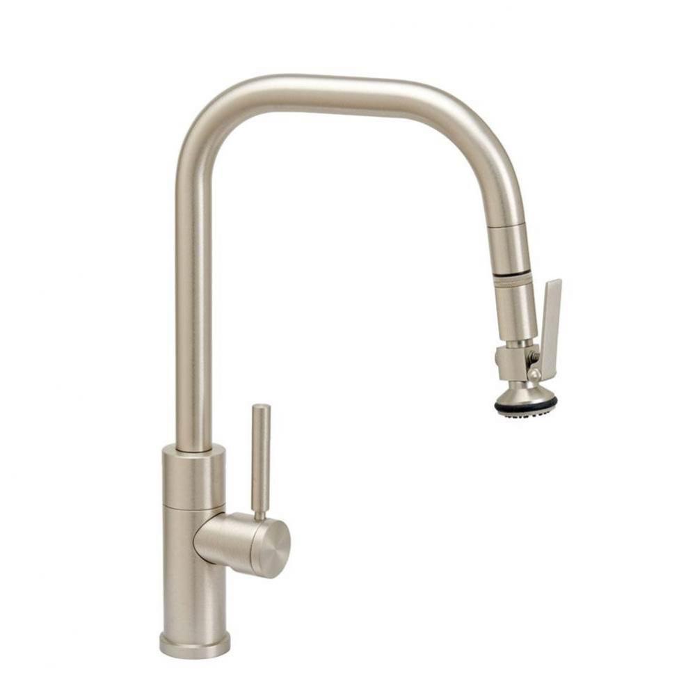 Waterstone Fulton Modern Plp Pulldown Faucet - Angled Spout - Lever Sprayer