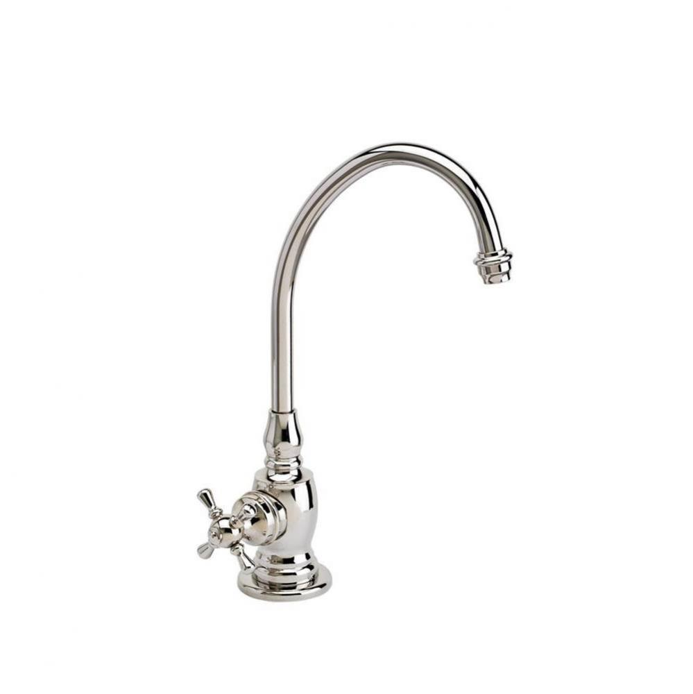 Waterstone Hampton Cold Only Filtration Faucet - Cross Handle