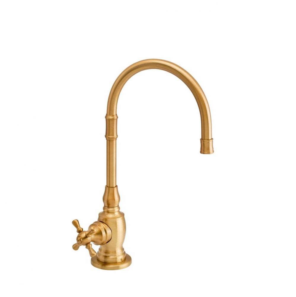 Pembroke Cold Only Filtration Faucet - Cross Handle