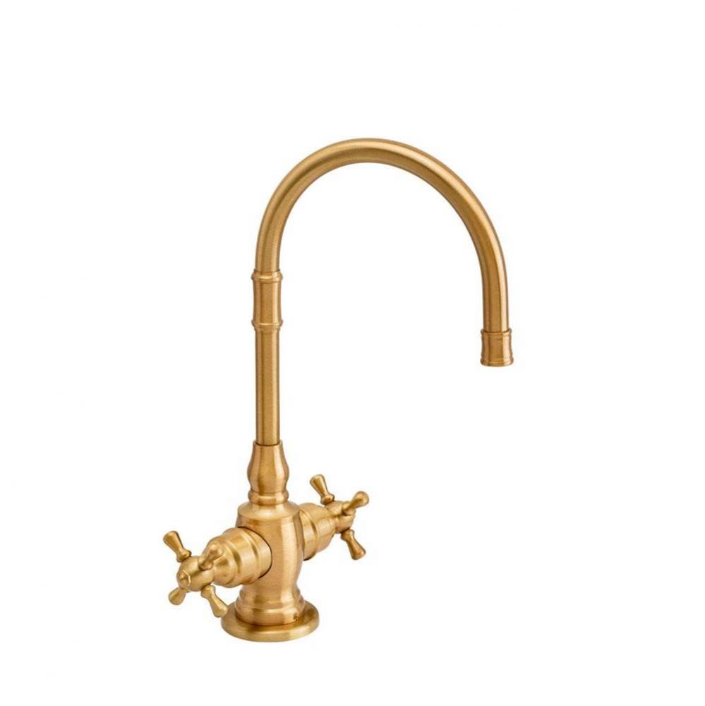 Waterstone Pembroke Hot And Cold Filtration Faucet - Cross Handles