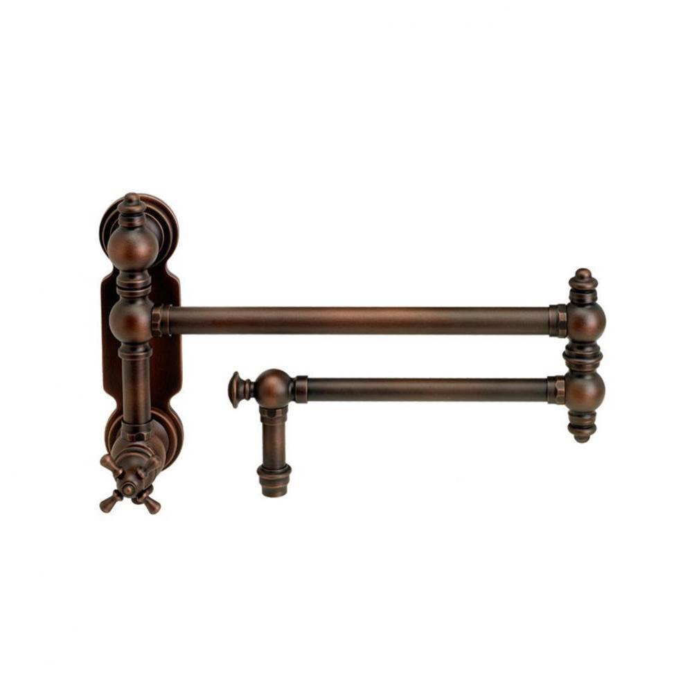 Waterstone Traditional Wall Mounted Potfiller - Cross Handle