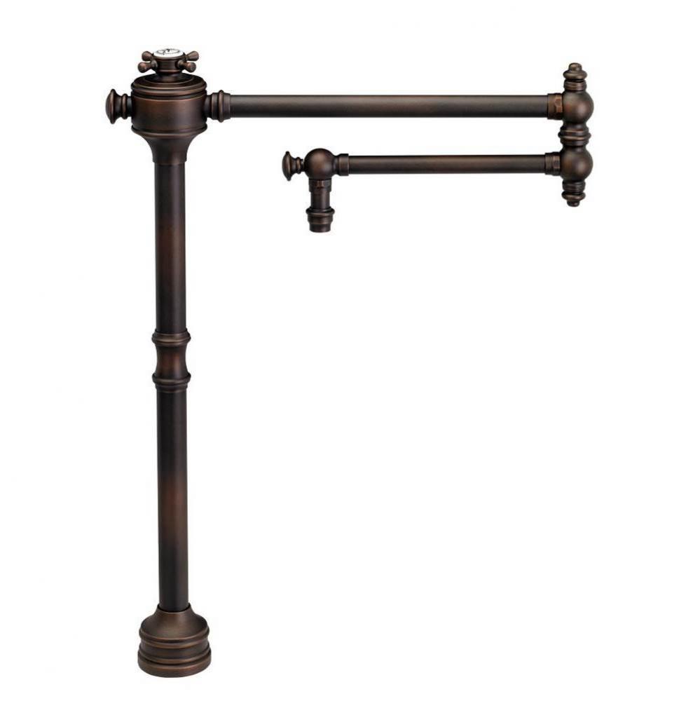 Waterstone Traditional Counter Mounted Potfiller - Cross Handle