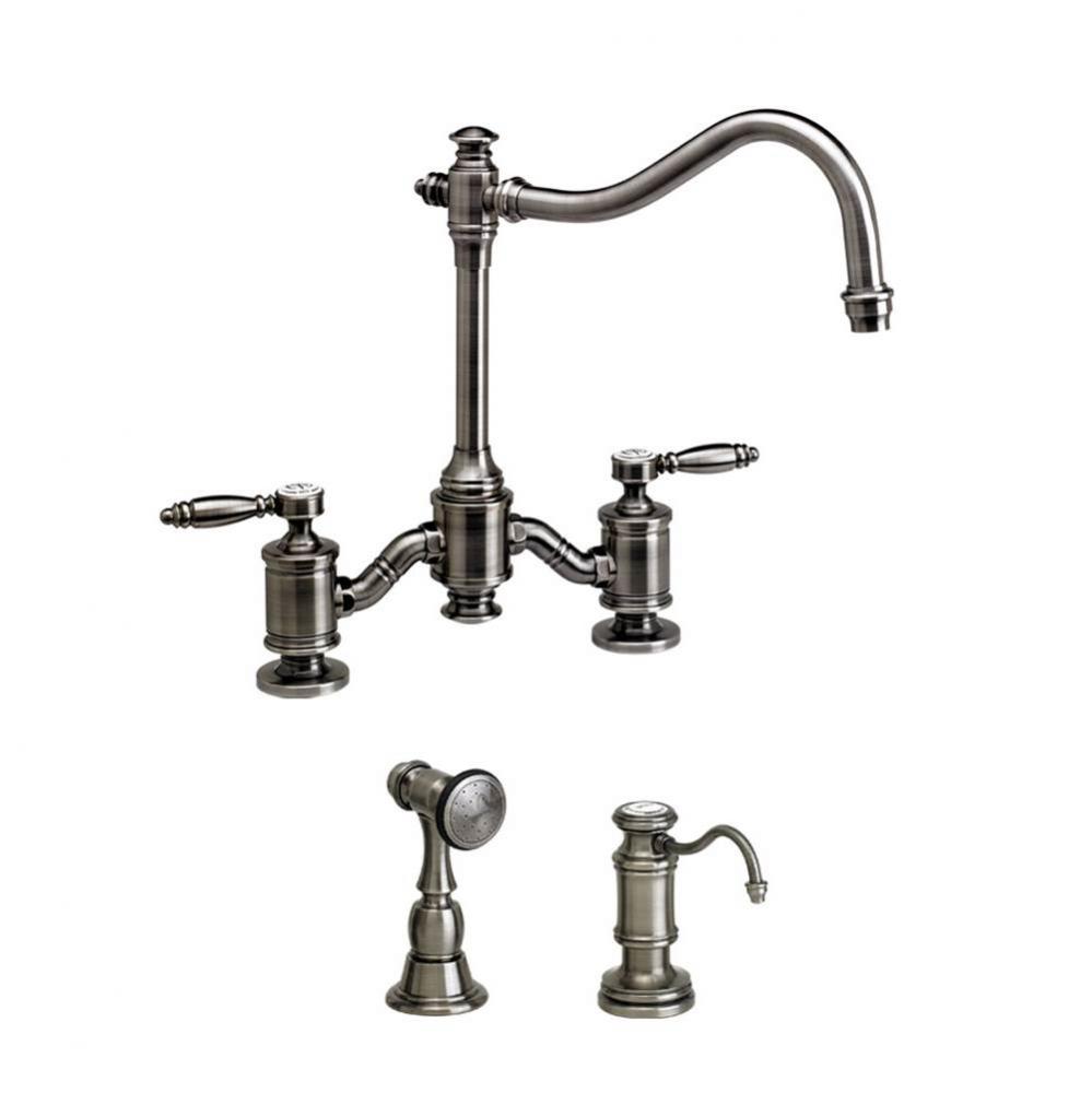 Annapolis Bridge Faucet - Lever Handles - 2Pc. Suite