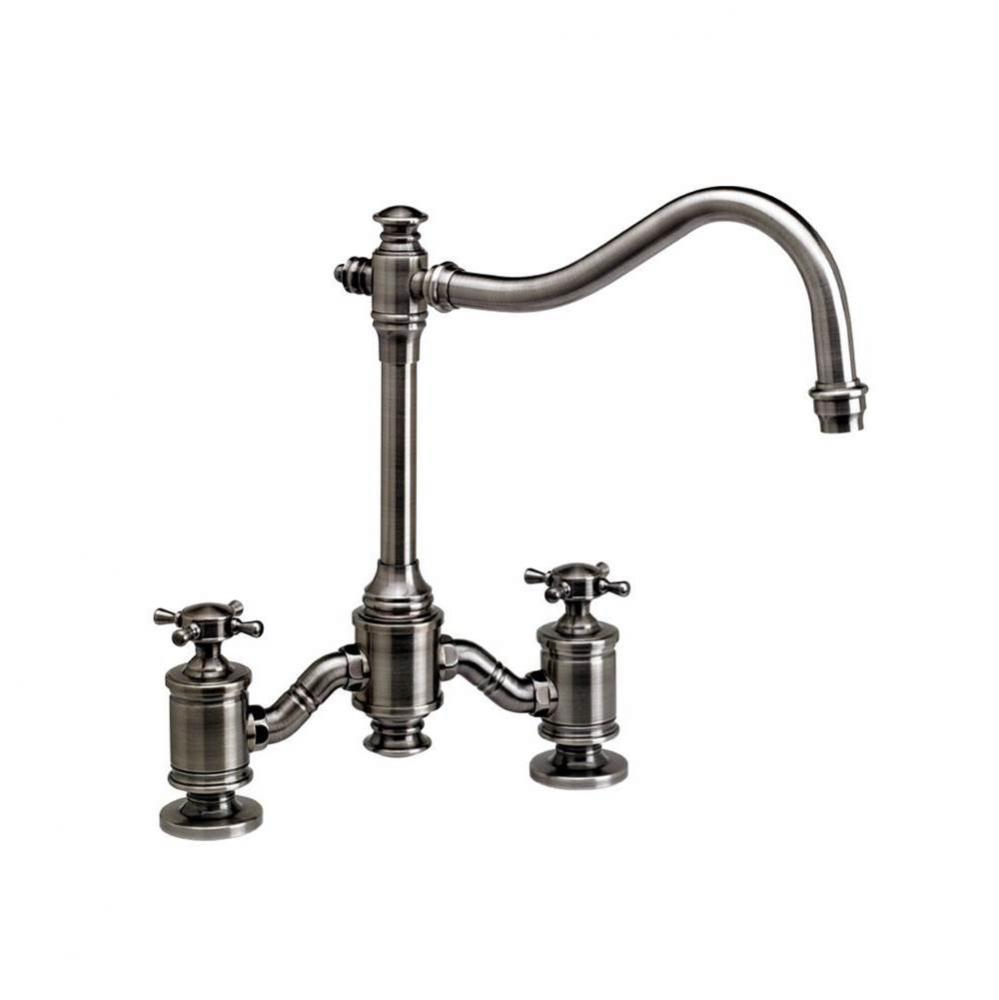 Waterstone Annapolis Bridge Faucet - Cross Handles