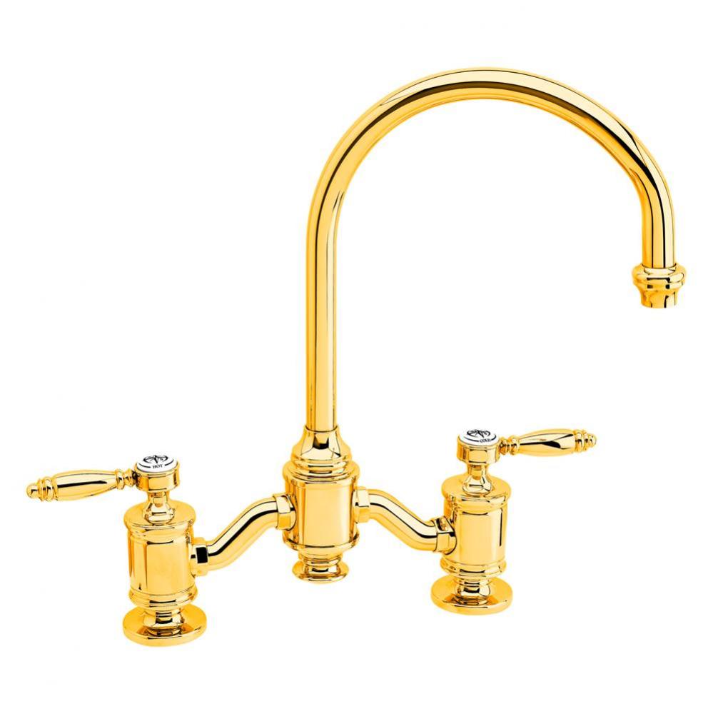 Waterstone Hampton Bridge Faucet - Lever Handles