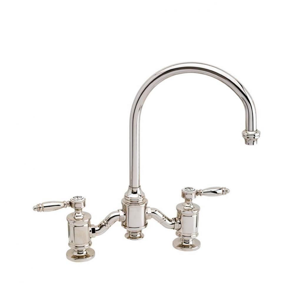 Waterstone Hampton Bridge Faucet - Lever Handles