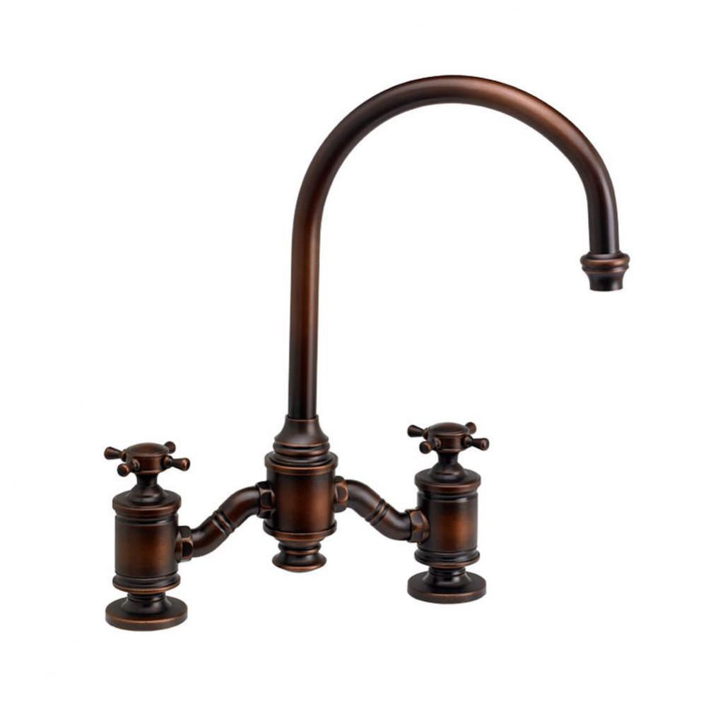 Hampton Bridge Faucet - Cross Handles