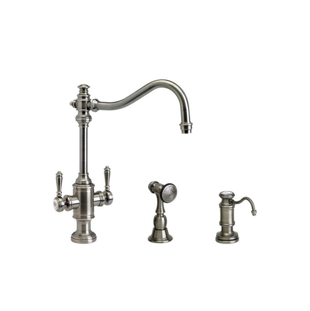 Annapolis Two Handle Kitchen Faucet - 2Pc. Suite