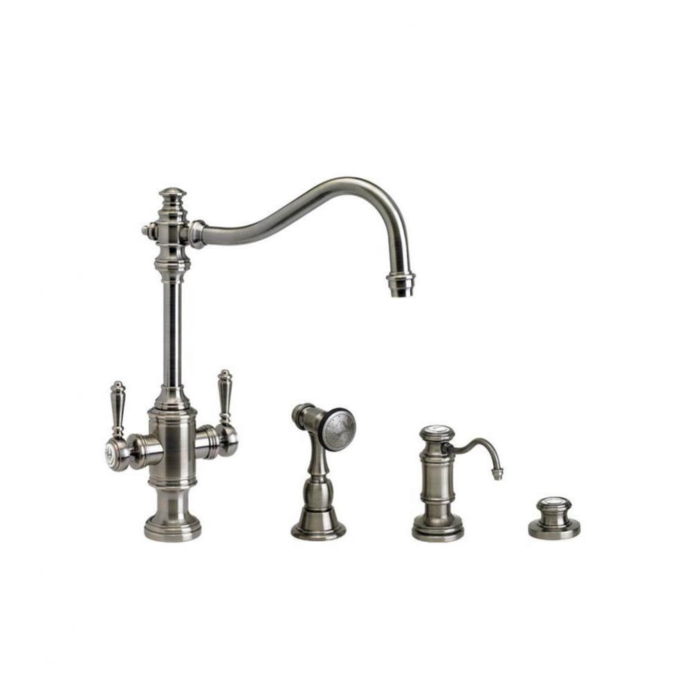 Waterstone Annapolis Two Handle Kitchen Faucet - 3pc. Suite