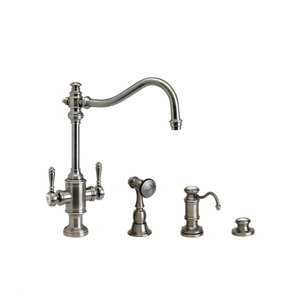 Annapolis Two Handle Kitchen Faucet - 3Pc. Suite