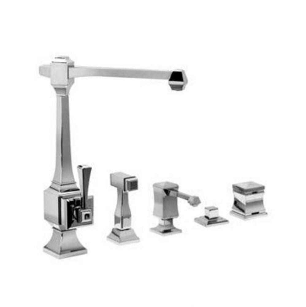 Yorktown Kitchen Faucet - 4Pc. Suite