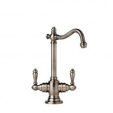 Waterstone 1100HC-CLZ - Waterstone Annapolis Hot and Cold Filtration Faucet - Lever Handles