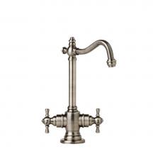 Waterstone 1150HC-CLZ - Waterstone Annapolis Hot and Cold Filtration Faucet - Cross Handles