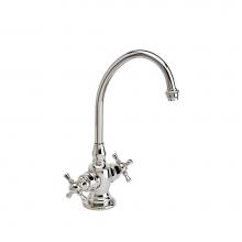 Waterstone 1250HC-MW - Waterstone Hampton Hot and Cold Filtration Faucet - Cross Handles