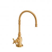 Waterstone 1252C-CD - Waterstone Pembroke Cold Only Filtration Faucet - Cross Handle