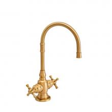 Waterstone 1252HC-CD - Waterstone Pembroke Hot And Cold Filtration Faucet - Cross Handles