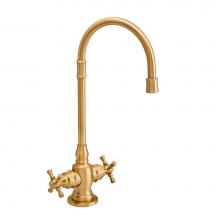 Waterstone 1552-CD - Waterstone Pembroke Bar Faucet - Cross Handles