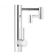 Waterstone 3600-18-PG - Waterstone Hunley Kitchen Faucet - 18'' Articulated Spout