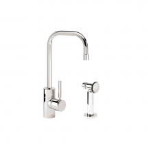 Waterstone 3925-1-PG - Waterstone Fulton Prep Faucet w/ Side Spray