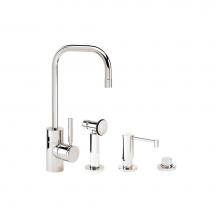 Waterstone 3925-3-WB - Fulton Prep Faucet - 3Pc. Suite