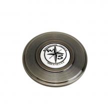 Waterstone 4070-CD - Waterstone Traditional Sink Hole Cover - Compass Button