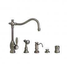 Waterstone 4200-4-WB - Annapolis Kitchen Faucet - 4Pc. Suite