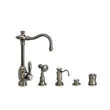 Waterstone 4800-4-SG - Waterstone Annapolis Prep Faucet - 4pc. Suite