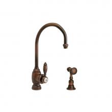 Waterstone 4900-1-WB - Hampton Prep Faucet W/ Side Spray