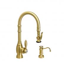 Waterstone 5200-2-WB - Traditional Prep Size Plp Pulldown Faucet - 2Pc. Suite