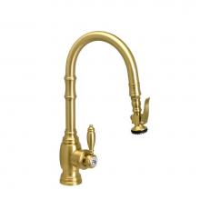 Waterstone 5210-CD - Waterstone Traditional Prep Size Plp Pulldown Faucet - Angled Spout