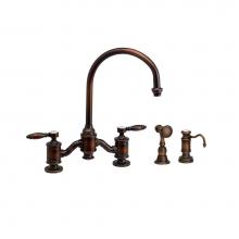 Waterstone 6300-2-WB - Hampton Bridge Faucet - Lever Handles - 2Pc. Suite