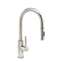 Waterstone 9900-MW - Waterstone Industrial PLP Pulldown Faucet - Toggle Sprayer