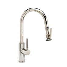 Waterstone 9990-WB - Modern Prep Size Plp Pulldown Faucet - Angled Spout - Lever Sprayer