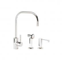 Waterstone 3825-2-RS - Fulton Kitchen Faucet - 2Pc. Suite