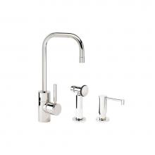 Waterstone 3925-2-RS - Fulton Prep Faucet - 2Pc. Suite