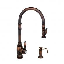 Waterstone 5600-2-RS - Traditional Plp Pulldown Faucet - 2Pc. Suite