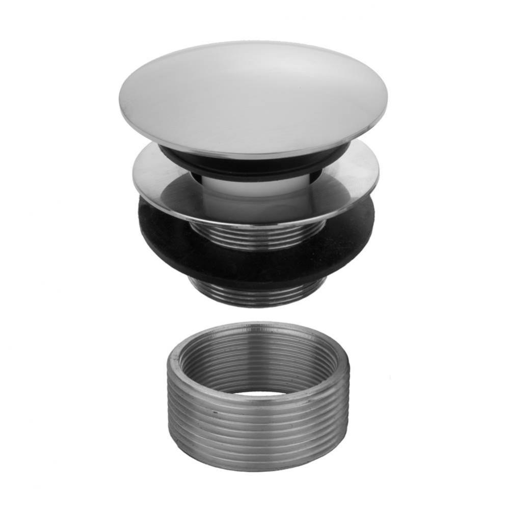 Round Top Toe Control Tub Drain