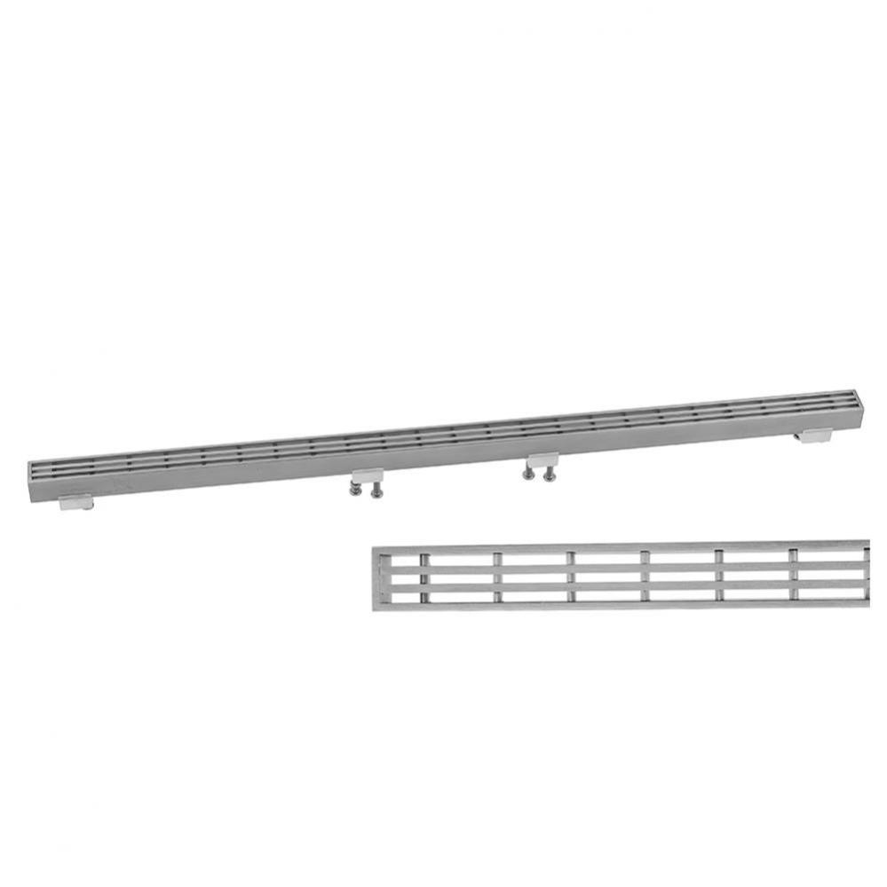 Slim 24'' Channel Drain Bar Grate