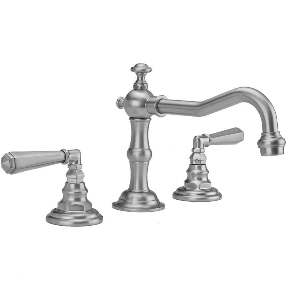 Roaring 20''s Faucet with Hex Lever Handles - 0.5 GPM