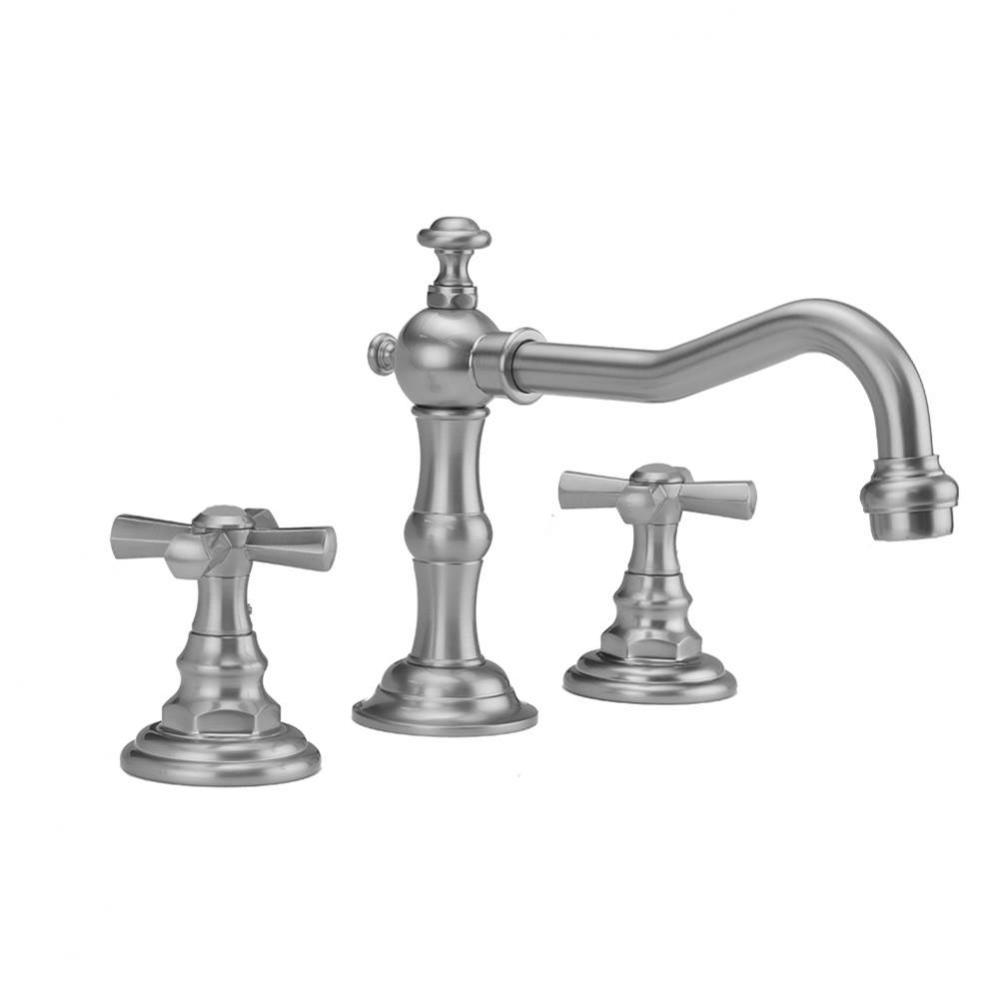 Roaring 20''s Faucet with Hex Cross Handles - 0.5 GPM